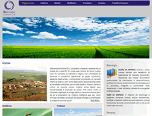 Tablet Screenshot of biobrasilsa.com.br